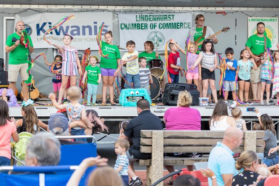 Stage with Children Singing